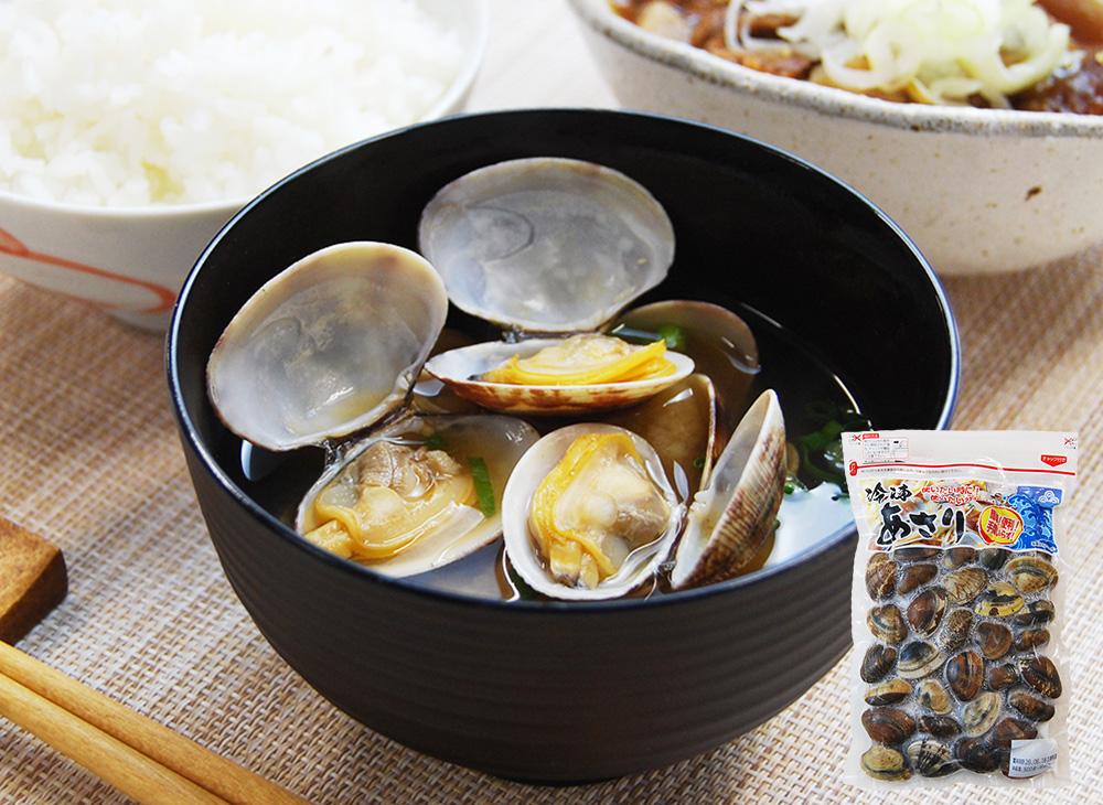 【今年も身入り良し!!】旬を冷凍してお届け!大粒あさり 国産 500ｇ