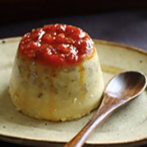 焼栗プリン