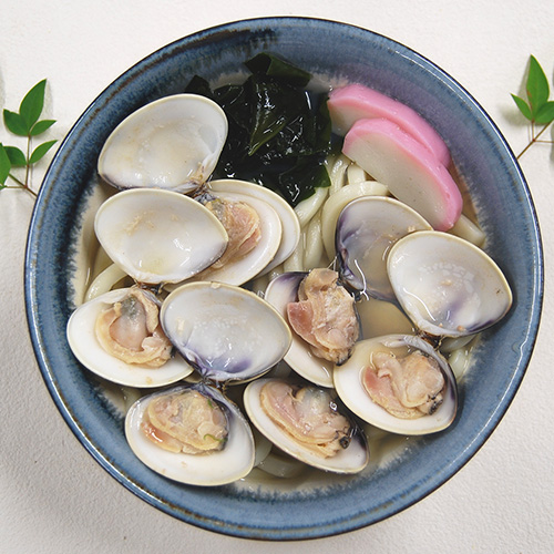 はまぐりの出汁うどん