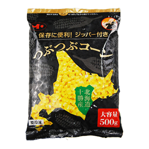 北海道十勝産冷凍つぶつぶコーン500g